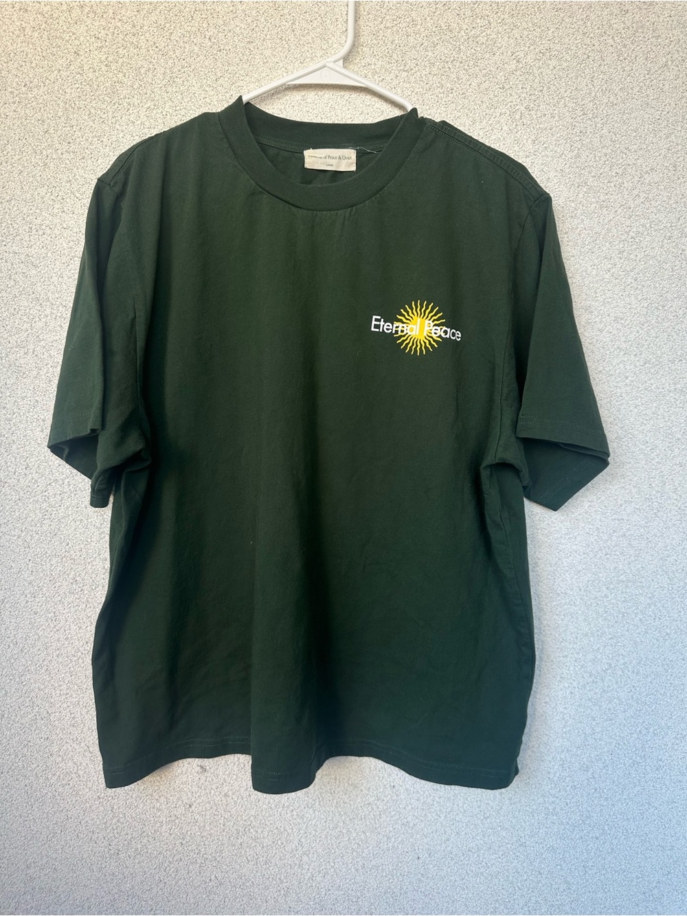 Museum of Peace & Quiet Green 'Eternal Sunshine' T-Shirt, Large